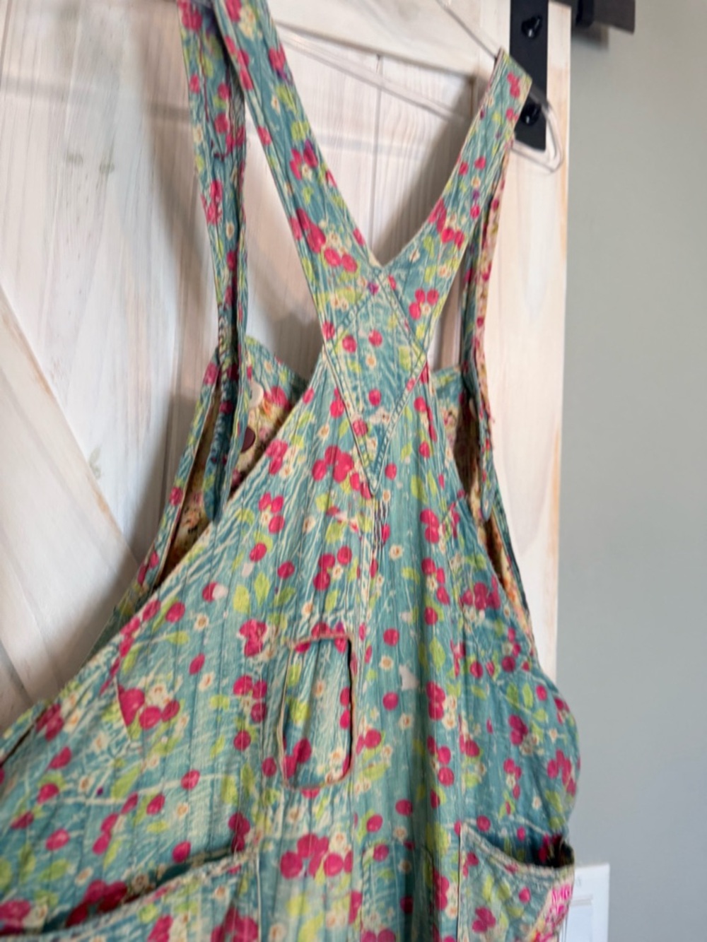 MAGNOLIA PEARL LOVE RARE CHERRY BLOSSOM OVERALLS OS - Picture 9 of 16